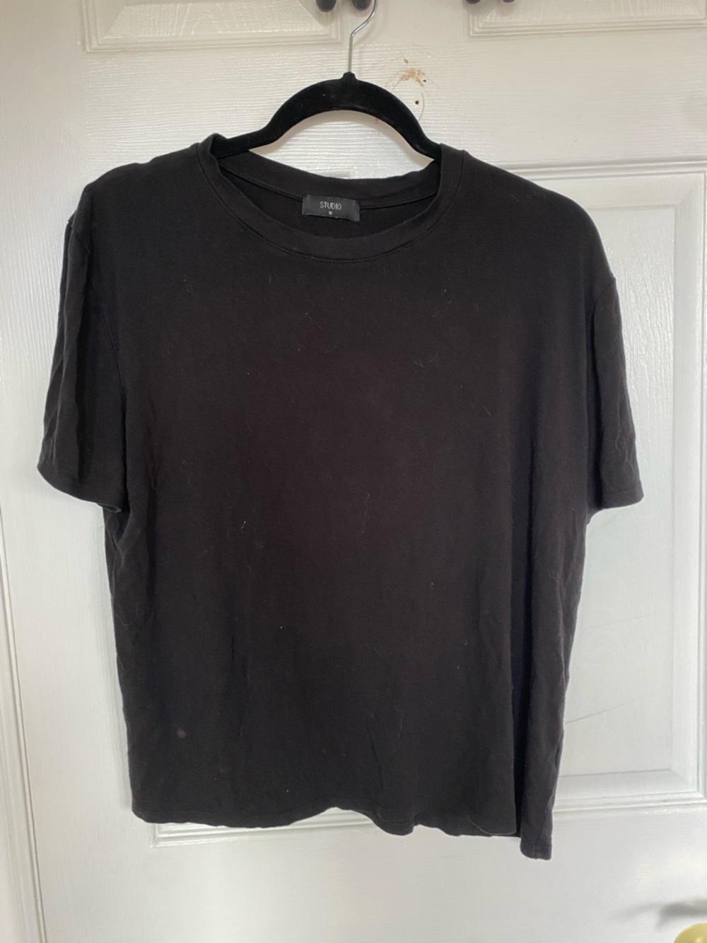 Studio Black Short Sleeve Crewneck Tee